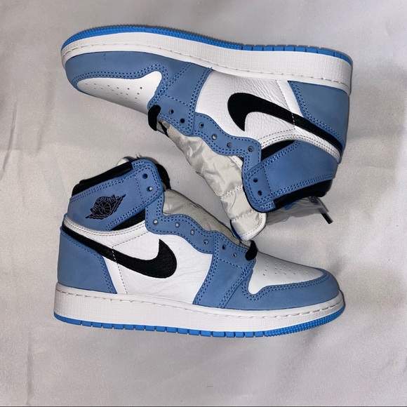 Nike Air Jordan 1 High OG GS University Blue 5Y - Picture 6 of 6